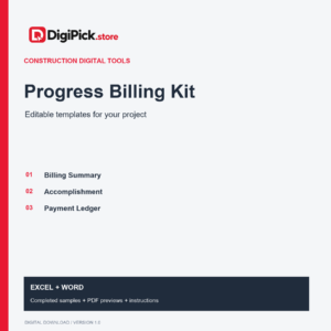Progress Billing Kit