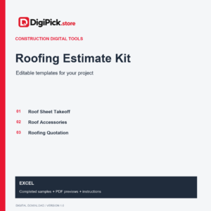Roofing Estimate Kit