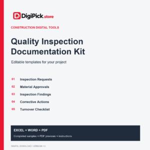 Quality Inspection Documentation Kit