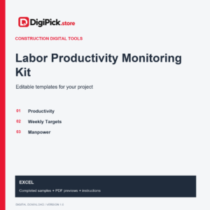 Labor Productivity Monitoring Kit