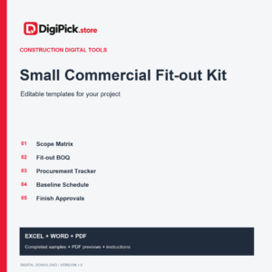 Small Commercial Fit-out Kit
