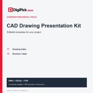 CAD Drawing Presentation Kit