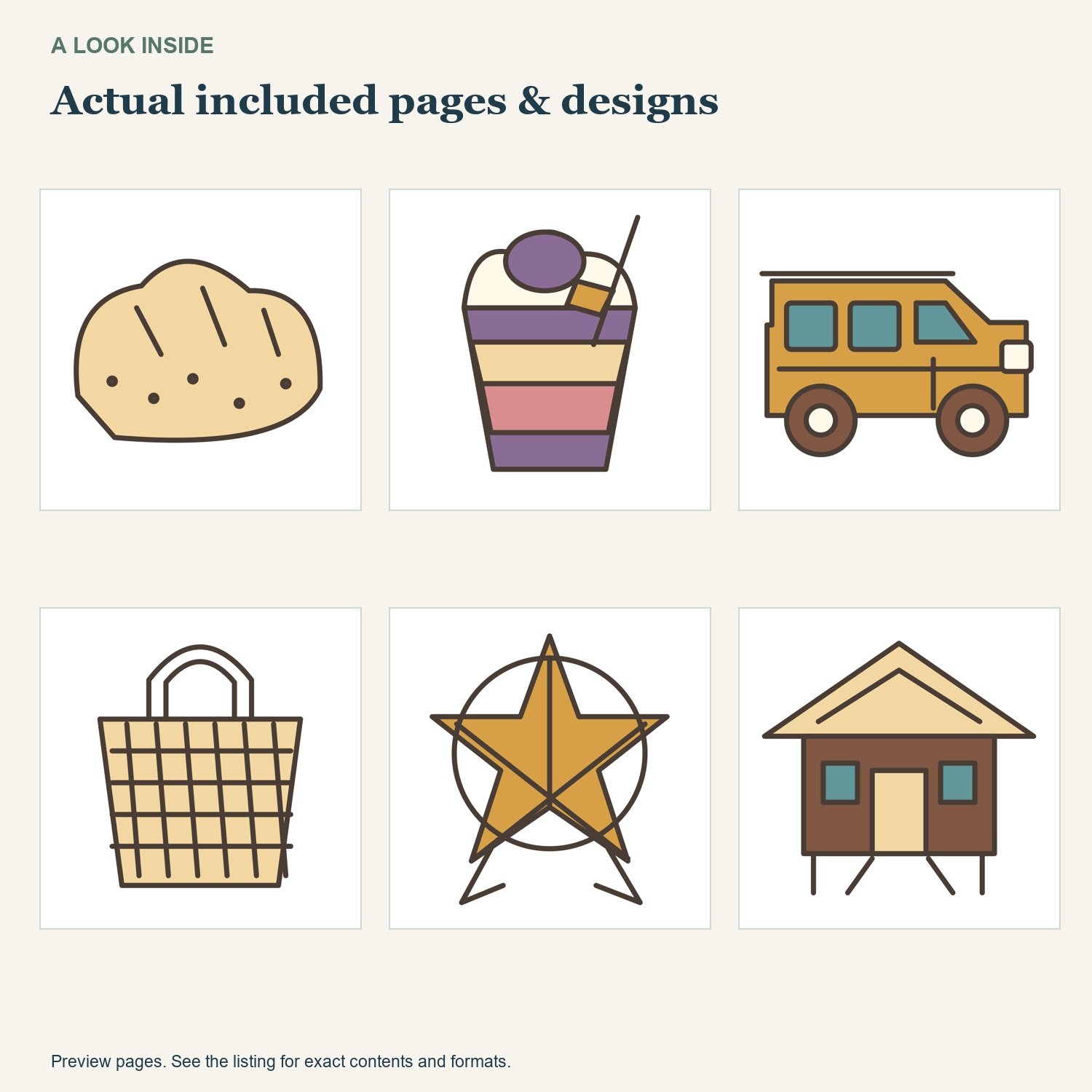 Filipino Clip Art Collection - actual included file preview