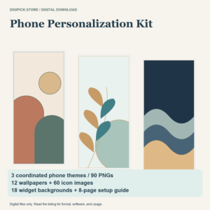 Phone Personalization Kit - original DigiPick digital product cover